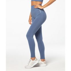 Legginsy bezszwowe sportowe dla kobiet Carpatree Vibe z wysokim stanem. Szare legginsy Carpatree, l, bez wzorów, z podwyższonym stanem, na fitness i siłownię. Za 174.99 zł.