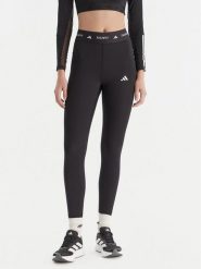 Adidas Legginsy Techfit IT2273 Czarny Slim Fit. Czarne legginsy adidas, m, bez wzorów, z syntetyku, na fitness i siłownię, techfit (adidas). Za 199.99 zł.