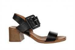 Sandały Bayla-161 191 1034 21201 02 Black 161716, Czarny, Skóra naturalna - 39. Czarne sandały Bayla, bez wzorów, z gumy, bez obcasa, na słupku, bez zapięcia. W wyprzedaży za 179.10 zł.