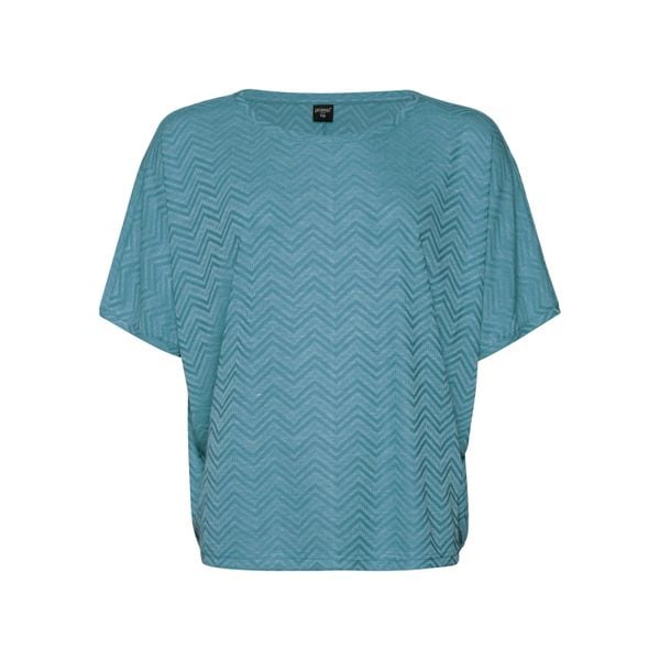 Koszulka damska Protest Jabas. Niebieskie t-shirty sportowe Protest, bez wzorów, bez ramiączek. Za 206.50 zł.