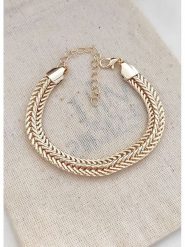 Atelier MIU Pozłacana bransoletka rozmiar: onesize. Żółte bransoletki atelier MIU, pozłacane. Za 52.42 zł.