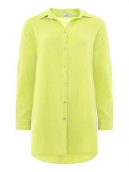 Zwillingsherz Tunika "Rebecca" w kolorze żółtym rozmiar: onesize. Żółte tuniki Zwillingsherz, bez wzorów, z bawełny, bez kołnierzyka, bez ramiączek. Za 78.66 zł.