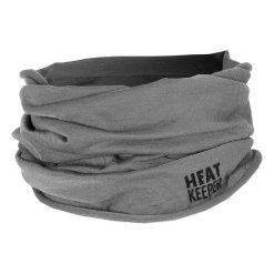 Wielofunkcyjny szalik/ocieplacz na szyję Heat Keeper szary. Szare szaliki i kominy HEAT KEEPER, na zimę, bez wzorów, sportowe. Za 116.99 zł.