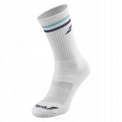 Skarpety Babolat Team Single Socks. Białe skarpetki BABOLAT, bez wzorów, z bawełny. Za 35.00 zł.