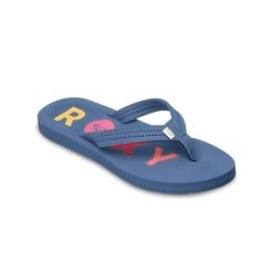 Sandały dla Kobiety VISTA Niebieski. Niebieskie sandały Roxy, bez wzorów, sportowe, bez obcasa, bez zapięcia. Za 109.99 zł.