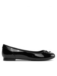 Clarks Baleriny Couture Bloom 261154754 Czarny. Czarne baleriny Clarks, bez wzorów, ze skóry, bez obcasa, bez zapięcia. Za 149.99 zł.