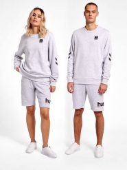 Bluza Hummel Legacy Liam. Szare bluzy Hummel, xs, bez wzorów, z bawełny, bez kaptura, na fitness i siłownię. Za 166.15 zł.