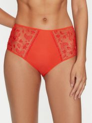 Chantelle Figi klasyczne z wysokim stanem Philter C22CC5 Pomarańczowy. Brązowe figi Chantelle, bez wzorów, z syntetyku, z podwyższonym stanem. Za 119.99 zł.
