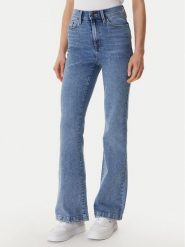 DKNY Jeansy DJ4M4005 Niebieski Flare Fit. Niebieskie jeansy DKNY, m, bez wzorów, z bawełny. Za 439.99 zł.