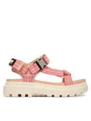 Palladium Sandały Pallacruisestrapwo 94708-619-M Różowy. Czerwone sandały Palladium, bez wzorów, z materiału, bez obcasa, na płaskiej podeszwie, bez zapięcia. Za 399.99 zł.