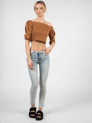 Juicy Couture Jeansy "Skinny" | JWFWB71883 | Kobieta | Niebieski. Niebieskie jeansy Juicy Couture, bez wzorów, z bawełny. W wyprzedaży za 199.00 zł.