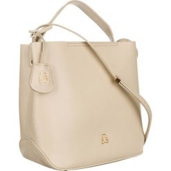 Hobo bag beżowy Lulu Castagnette RACHIDHA. Brązowe torebki klasyczne LuluCastagnette, bez wzorów, ze skóry ekologicznej, klasyczne, na ramię, bez dodatków. Za 139.99 zł.