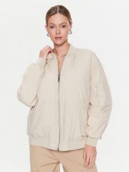 Calvin Klein Kurtka bomber Light Paded Quilt Bomber Jacket K20K205178 Écru Regular Fit. Kurtki Calvin Klein, xs, bez wzorów, z syntetyku, bez kaptura. Za 699.99 zł.