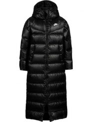 Nike Płaszcz puchowy w kolorze czarnym rozmiar: L. Czarne płaszcze Nike, l, bez wzorów, z puchu, bez kaptura. Za 1,059.45 zł.