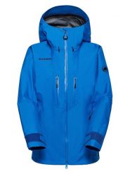 Mammut Kurtka narciarska "Mountain Pro GTX 3L" w kolorze niebieskim rozmiar: L. Niebieskie kurtki narciarskie Mammut, l, bez wzorów, bez kaptura, narciarskie. Za 2,064.95 zł.