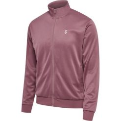 Kurtka z dresu Hummel. Czerwone kurtki Hummel, m, bez wzorów, z dresówki, sportowe, bez kaptura. Za 221.00 zł.