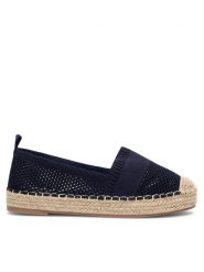 Jenny Fairy Espadryle WSS990-217 Granatowy. Niebieskie espadryle Jenny Fairy, bez wzorów, z materiału, bez obcasa. Za 47.99 zł.