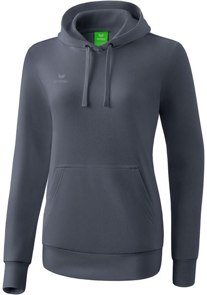 Damska bluza z kapturem Erima Basic. Szare bluzy z kapturem Erima, bez wzorów, z bawełny, z kapturem, do piłki nożnej. Za 181.55 zł.