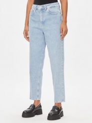 JJXX Jeansy Lisbon 12227865 Niebieski Mom Fit. Niebieskie jeansy JJXX, bez wzorów, z bawełny. Za 109.99 zł.