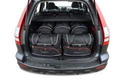 Torby Do Bagażnika Honda Cr-V 2006-2012 5Szt Kjust. Czarne torby podróżne KJUST, bez wzorów, z kauczuku. Za 1,508.00 zł.
