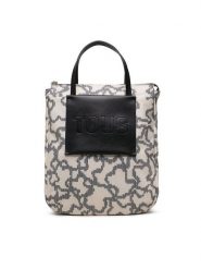 TOUS Plecak Mochila Kaos Pix Soft 2001851501 Beżowy. Brązowe plecaki tous, bez wzorów, z materiału, bez dodatków. Za 599.99 zł.