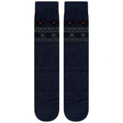 Puszyste Skarpety Świąteczne Unisex Dla Dorosłych Festivity Fair Isle. Niebieskie skarpetki Dare 2b, bez wzorów. Za 27.99 zł.