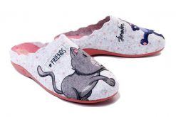 SANITAL FLEX Z25844P heather, kapcie damskie. Szare kapcie Sanital-Flex, bez wzorów. Za 84.95 zł.