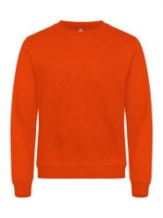 Clique Basic Roundneck bluza unisex z utrwalonego materiału – blood orange. Brązowe bluzy CLIQUE, m, bez wzorów, z bawełny, klasyczne, bez ramiączek, bez kaptura. Za 155.70 zł.