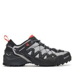 Trekkingi Salewa. Szare buty trekkingowe Salewa, bez zapięcia. Za 709.99 zł.