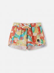 Reima Szorty kąpielowe "Nauru" ze wzorem rozmiar: 140. Brązowe szorty Reima, bez wzorów, z materiału. Za 84.21 zł.