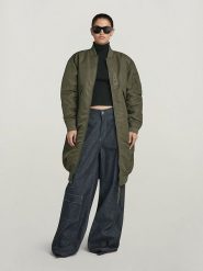 G-Star Kurtka w kolorze oliwkowym rozmiar: L. Zielone kurtki G-Star, l, bez wzorów, retro, bez kaptura. Za 484.31 zł.