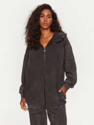 Deha Bluza C12160 Czarny Loose Fit. Czarne bluzy Deha, s, bez wzorów, z bawełny, bez kaptura. Za 499.99 zł.
