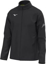 Kurtka z kapturem Mizuno BGRB. Czarne kurtki do biegania Mizuno, l, bez wzorów, z materiału, z kapturem, do biegania. Za 153.50 zł.