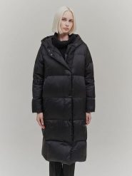 Someday Płaszcz zimowy w kolorze czarnym rozmiar: 40. Czarne płaszcze someday., na zimę, s, bez wzorów, z puchu, bez kaptura. Za 478.99 zł.