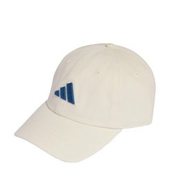 Czapka DAD CAP TONAL LOGO. Białe czapki z daszkiem adidas, bez wzorów, z bawełny, klasyczne. Za 109.00 zł.