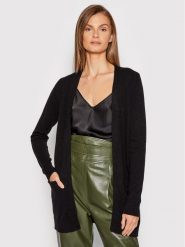 Vila Kardigan Ril 14044041 Czarny Regular Fit. Czarne swetry Vila, xs, bez wzorów, z wiskozy, bez ramiączek. Za 79.99 zł.