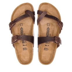 Japonki Birkenstock. Brązowe japonki Birkenstock, bez wzorów. Za 539.99 zł.