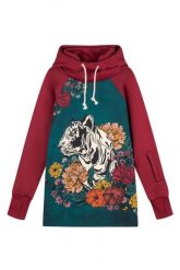 Bluza outdoorowa z kapturem damska DEEP TRIP Alex softshell. Czerwone bluzy z kapturem DEEP TRIP, na zimę, m, bez wzorów, z bawełny, z kapturem, snowboardowy. Za 499.00 zł.