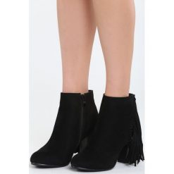 Czarne Botki Detective. Botki marki Kazar. Za 149.99 zł.