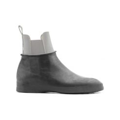 Gumowe kalosze. Szare kalosze UMBRIA EQUITAZIONE, bez wzorów, z gumy, bez zapięcia. Za 25.90 zł.