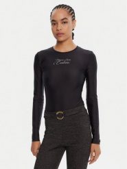 Versace Jeans Couture Body 79HAM2A1 N0008 Czarny Slim Fit. Czarne body i gorsety Versace Jeans Couture, bez wzorów, z jeansu, bez ramiączek. Za 589.99 zł.