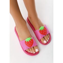 Fuksjowe Klapki Unset. Klapki marki Born2be. Za 29.99 zł.