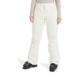 Spodnie do sportów zimowych techniczne damskie BACKYARD 10K. Białe spodnie narciarskie Roxy, bez wzorów, z materiału, narciarskie. Za 644.99 zł.