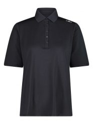 CMP Funkcyjna koszulka polo w kolorze czarnym rozmiar: 40. Czarne t-shirty sportowe CMP, bez wzorów, z materiału, bez ramiączek, outdoorowe. Za 61.46 zł.