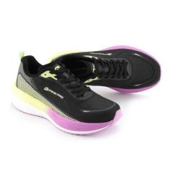 Buty damskie sportowe do biegania Alpine Pro Harra. Czarne buty do biegania Alpine Pro, bez wzorów, z materiału, bez zapięcia, do biegania. Za 369.00 zł.
