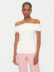 Marciano Guess Bluzka 5GGP04 6259A Écru Regular Fit. Bluzki Marciano Guess, m, z aplikacjami, z syntetyku, bez kołnierzyka, bez ramiączek. Za 309.99 zł.