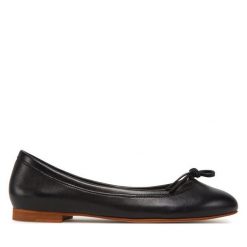 Baleriny Balagan. Czarne baleriny BALAGAN, bez wzorów, bez obcasa, bez zapięcia. Za 529.99 zł.
