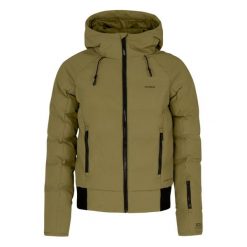 Damska kurtka narciarska Protest Alysumi. Zielone kurtki narciarskie Protest, na zimę, bez wzorów, bez kaptura, narciarskie. Za 885.50 zł.