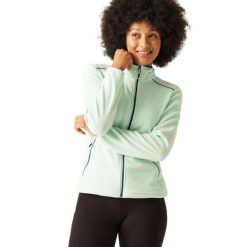 Polar turystyczny damski Floreo IV z suwakiem. Niebieskie bluzy z polaru Regatta, bez wzorów, z polaru, trekkingowe. W wyprzedaży za 148.40 zł.