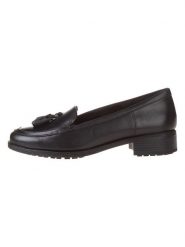 Clarks Skórzane mokasyny "Havisham Edge" w kolorze czarnym rozmiar: 36. Czarne mokasyny Clarks, bez wzorów. Za 249.95 zł.